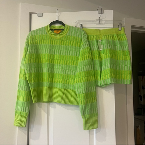 Guest In Residence Sweaters - GUEST IN RESIDENCE cashmere sweater and shorts set
